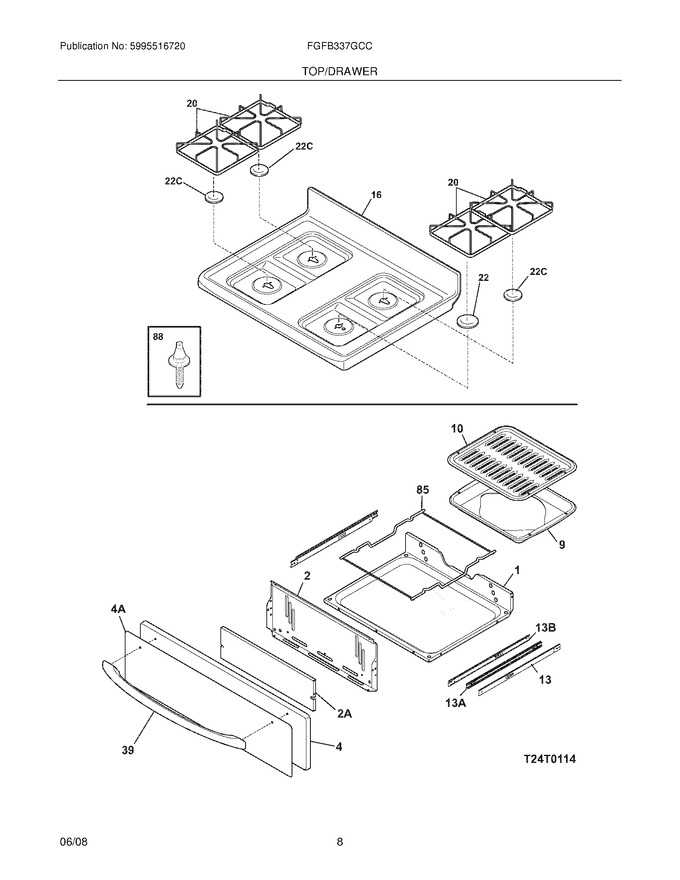 Diagram for FGFB337GCC