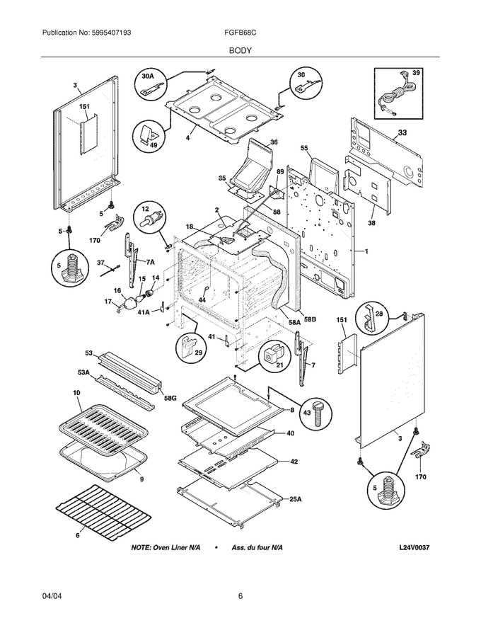 Diagram for FGFB68CSD
