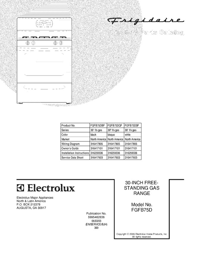 Diagram for FGFB75DBF