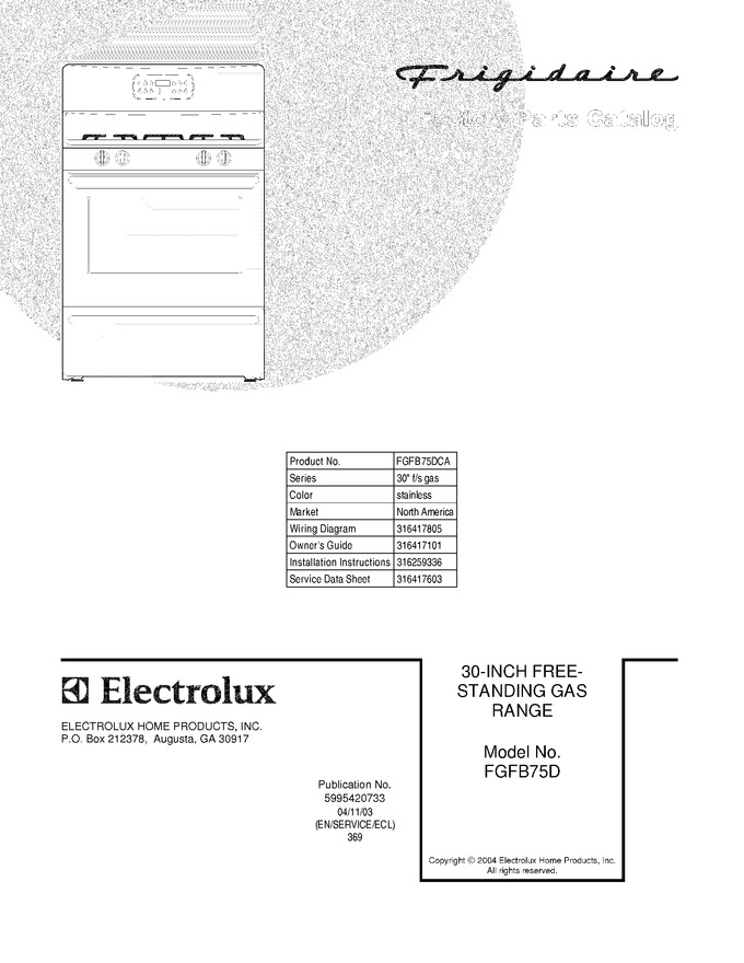 Diagram for FGFB75DCA
