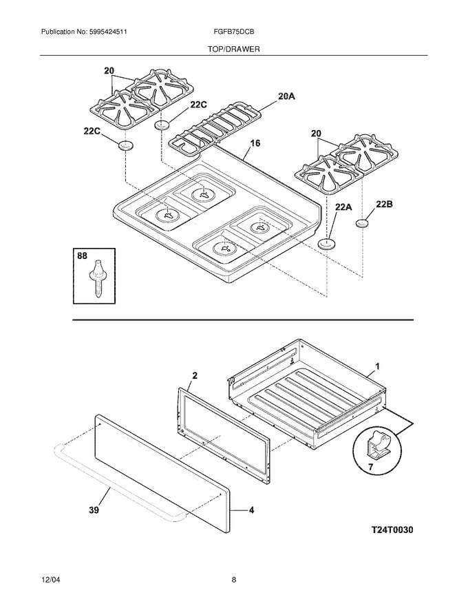 Diagram for FGFB75DCB