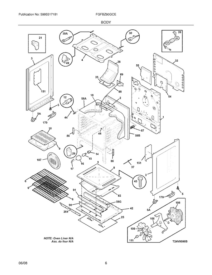 Diagram for FGFBZ90GCE