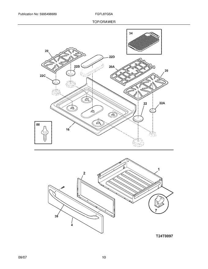 Diagram for FGFL87GSA