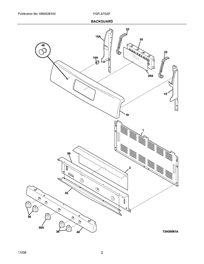 Diagram for FGFL87GSF