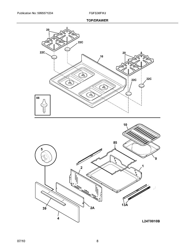 Diagram for FGFS36FWJ