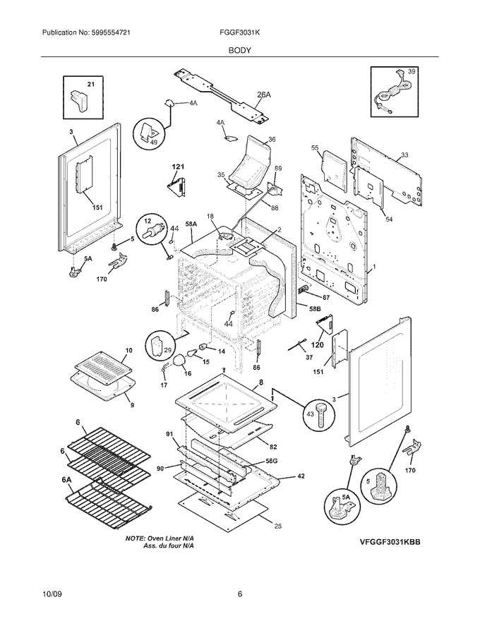 Diagram for FGGF3031KWC