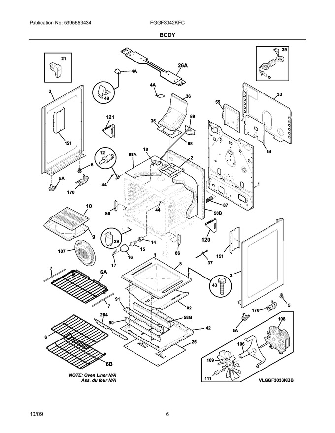 Diagram for FGGF3042KFC