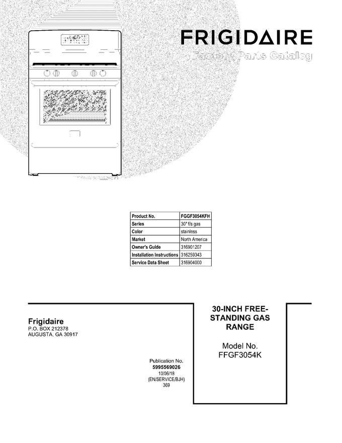 Diagram for FGGF3054KFH
