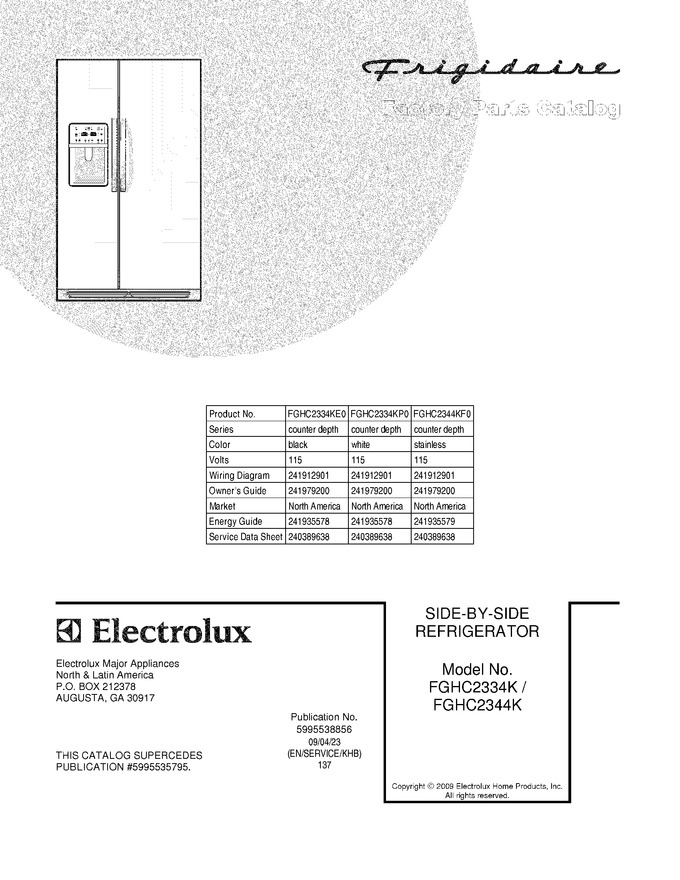 Diagram for FGHC2334KE0