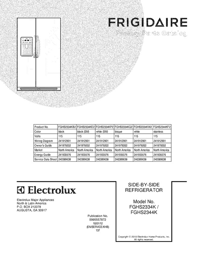 Diagram for FGHS2334KP2
