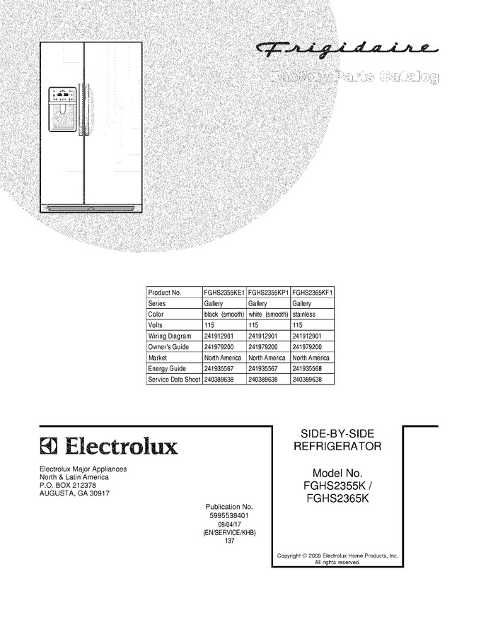 Diagram for FGHS2355KE1