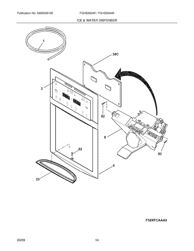Diagram for FGHS2634KW0