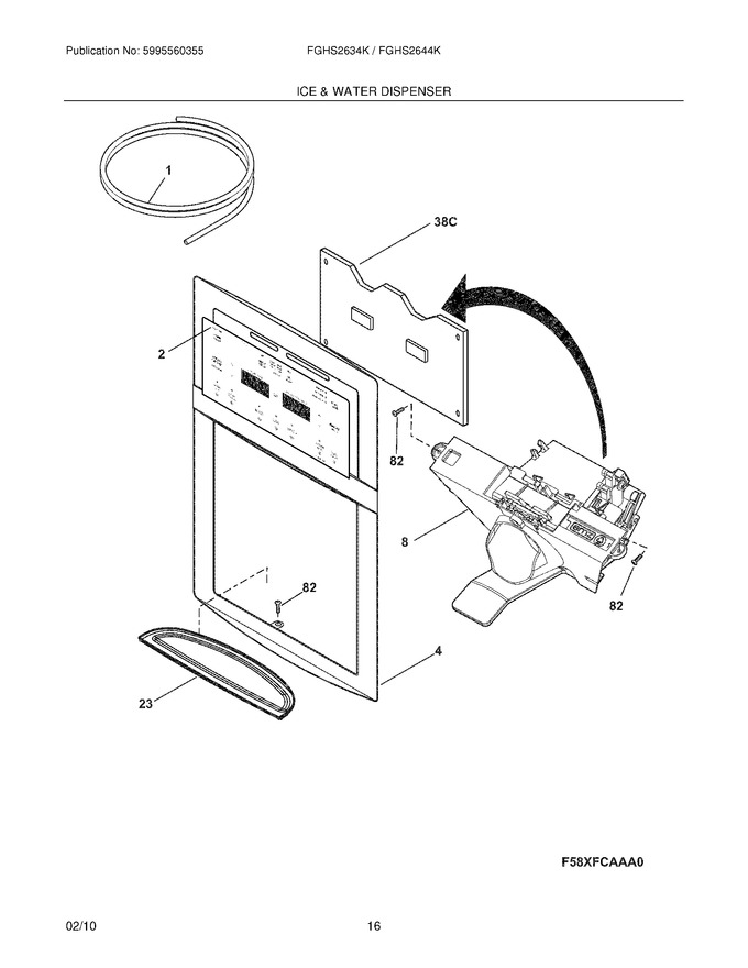 Diagram for FGHS2634KW2