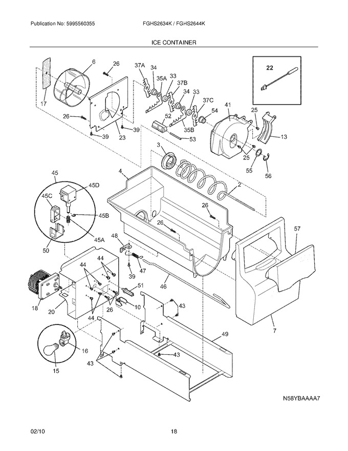 Diagram for FGHS2634KW2