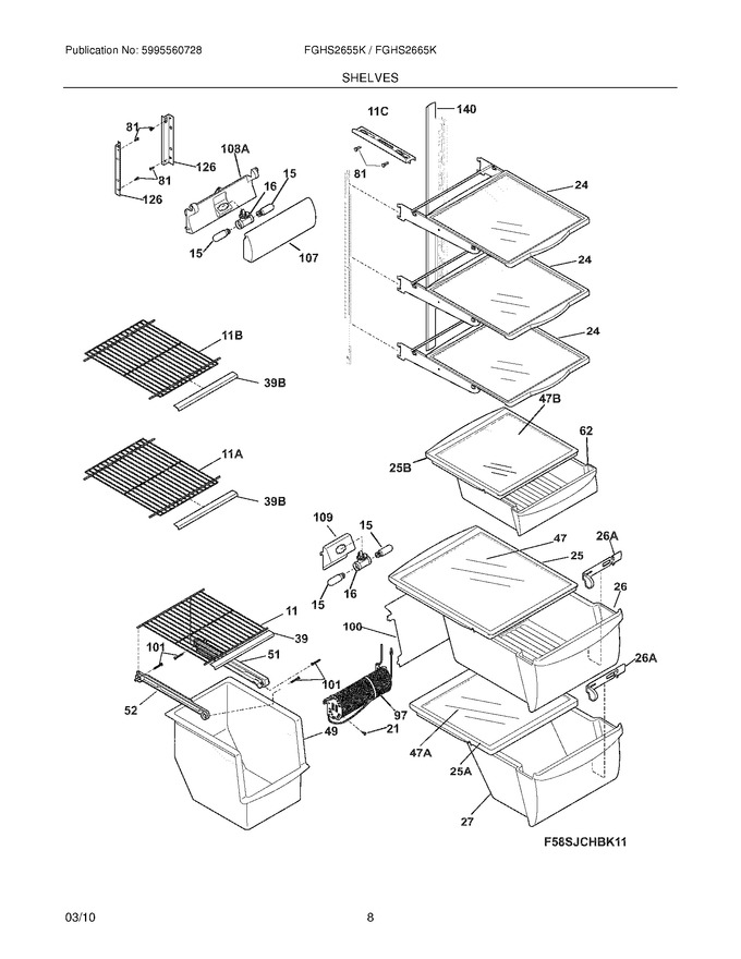 Diagram for FGHS2655KE2