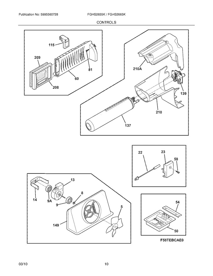 Diagram for FGHS2655KE2