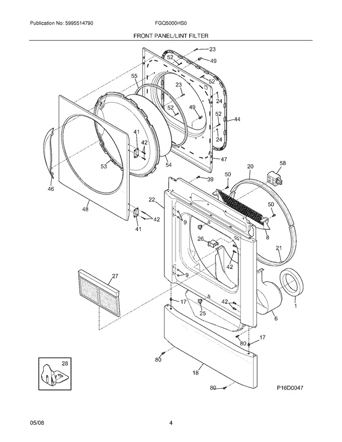 Diagram for FGQ5000HS0
