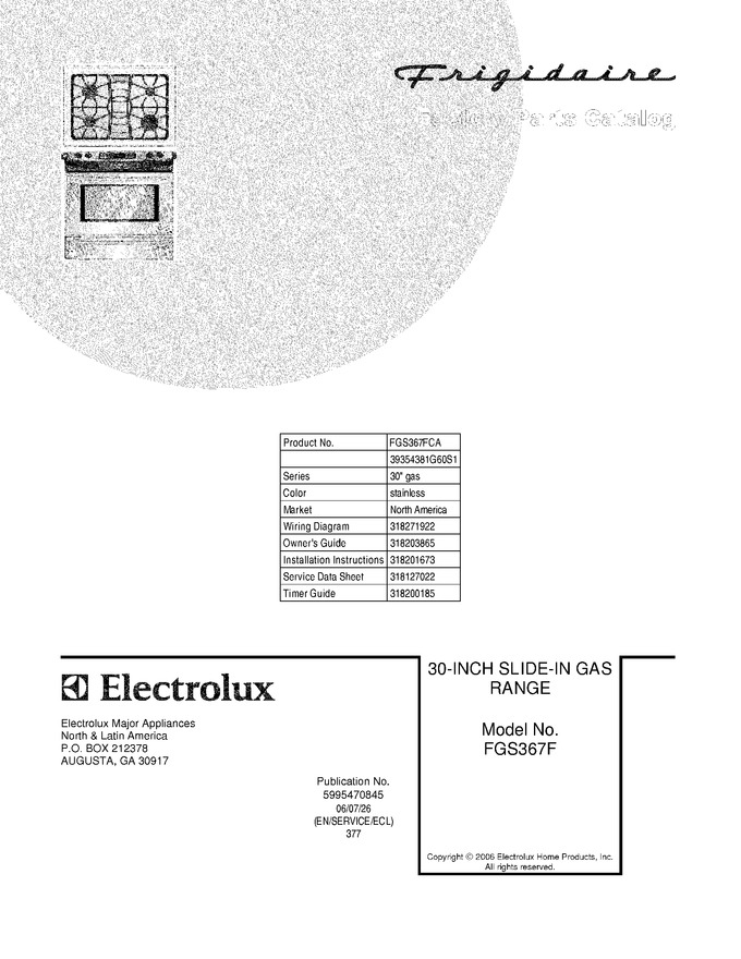 Diagram for FGS367FCA