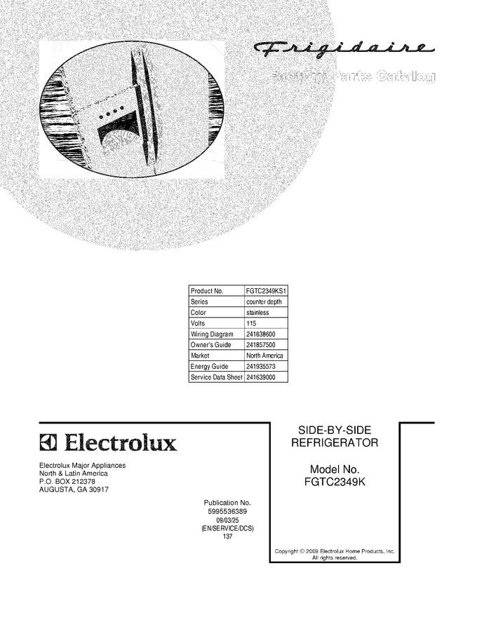 Diagram for FGTC2349KS1