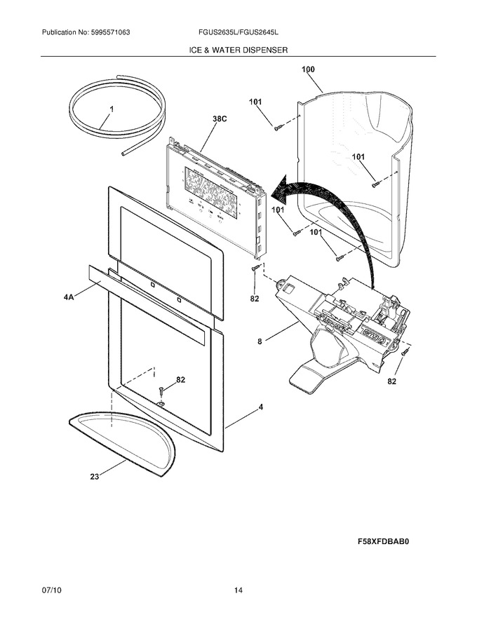 Diagram for FGUS2635LE0