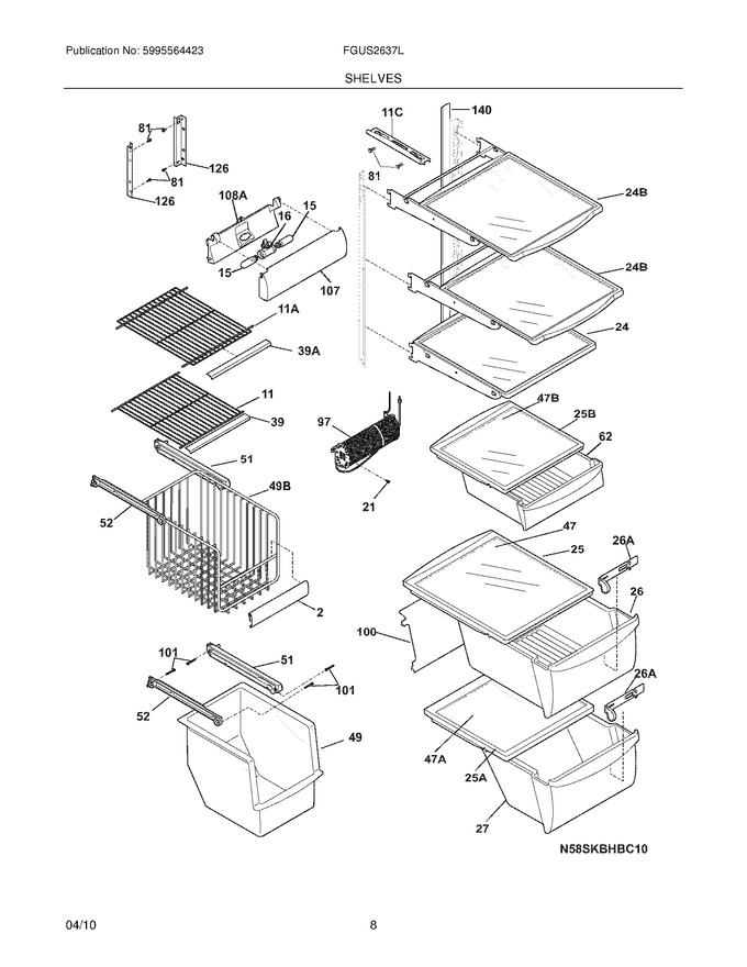 Diagram for FGUS2637LE0