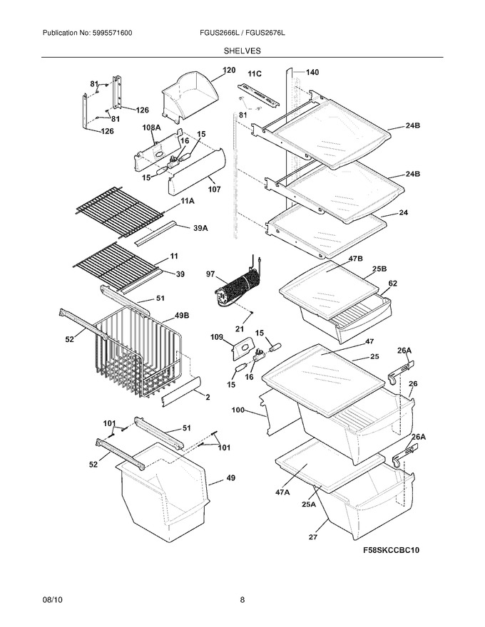 Diagram for FGUS2666LE0
