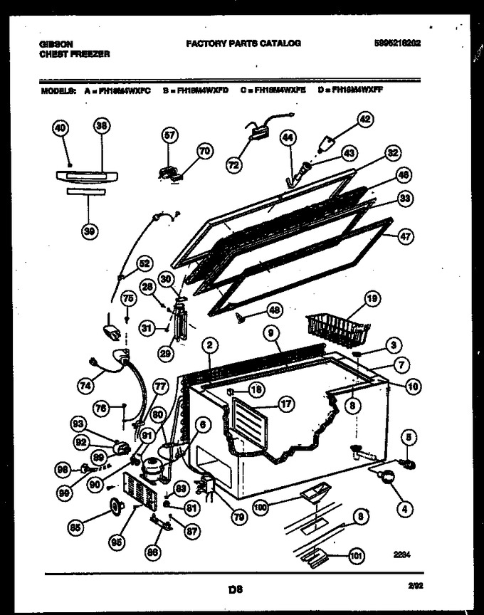 Diagram for FH18M4WXFD