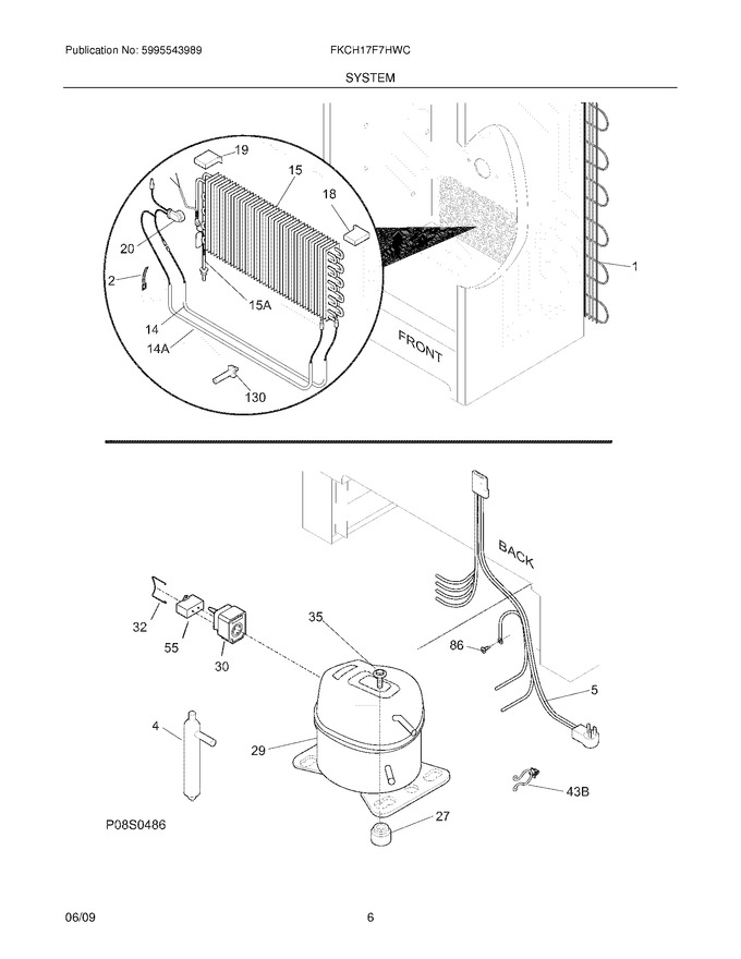Diagram for FKCH17F7HWC