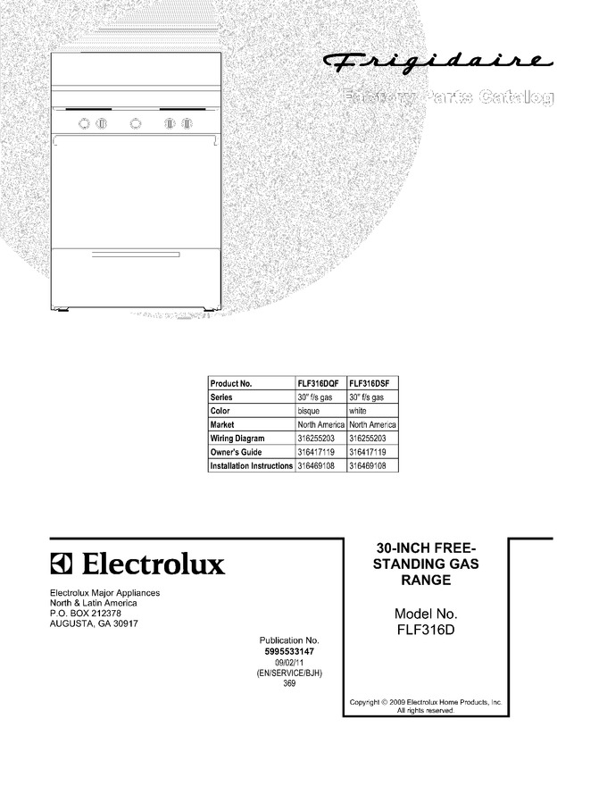 Diagram for FLF316DQF