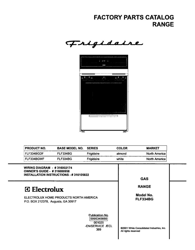 Diagram for FLF334BGWF