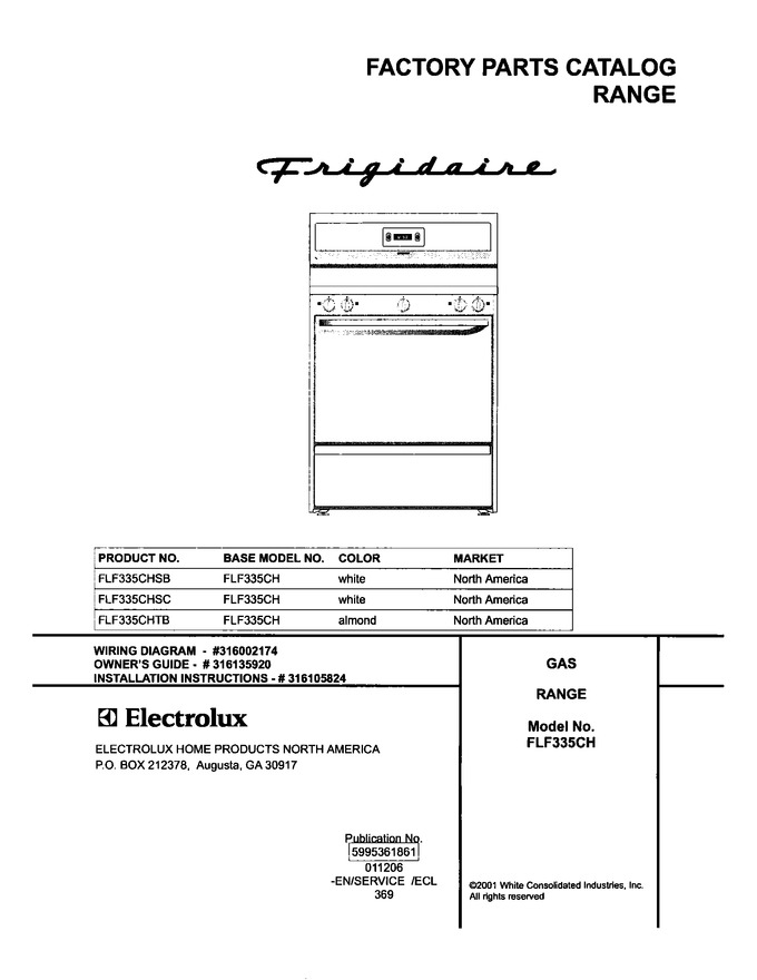 Diagram for FLF335CHSB