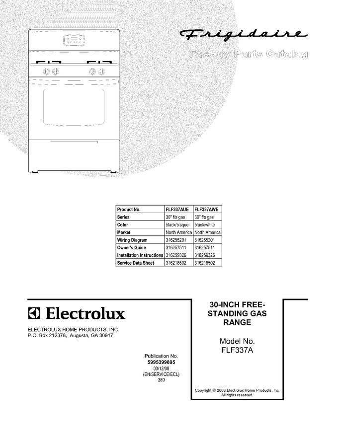 Diagram for FLF337AWE