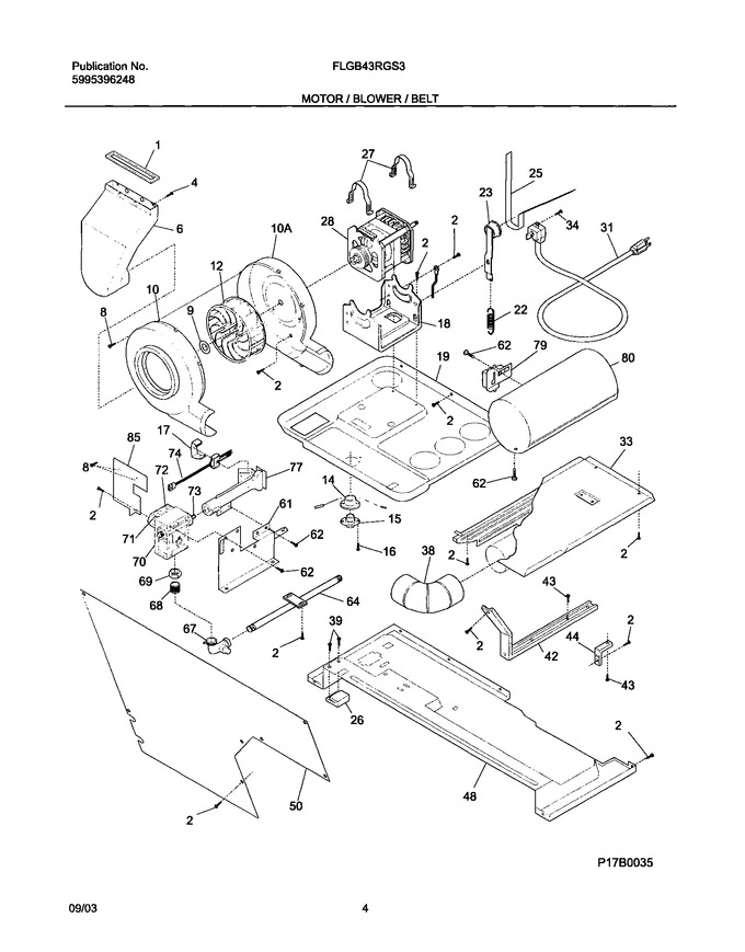 Diagram for FLGB43RGS3
