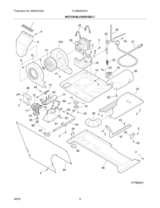 Diagram for FLGB8200DS1