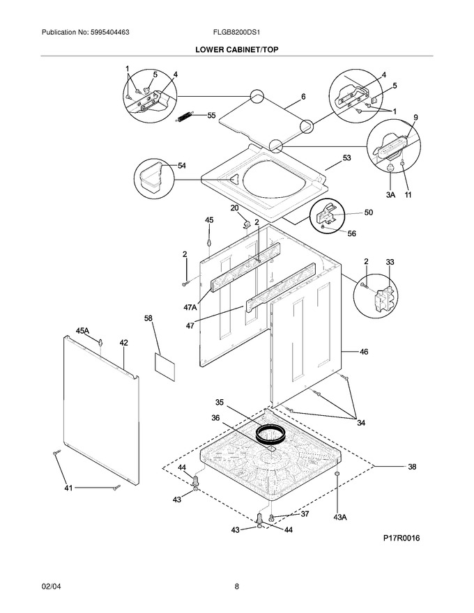 Diagram for FLGB8200DS1
