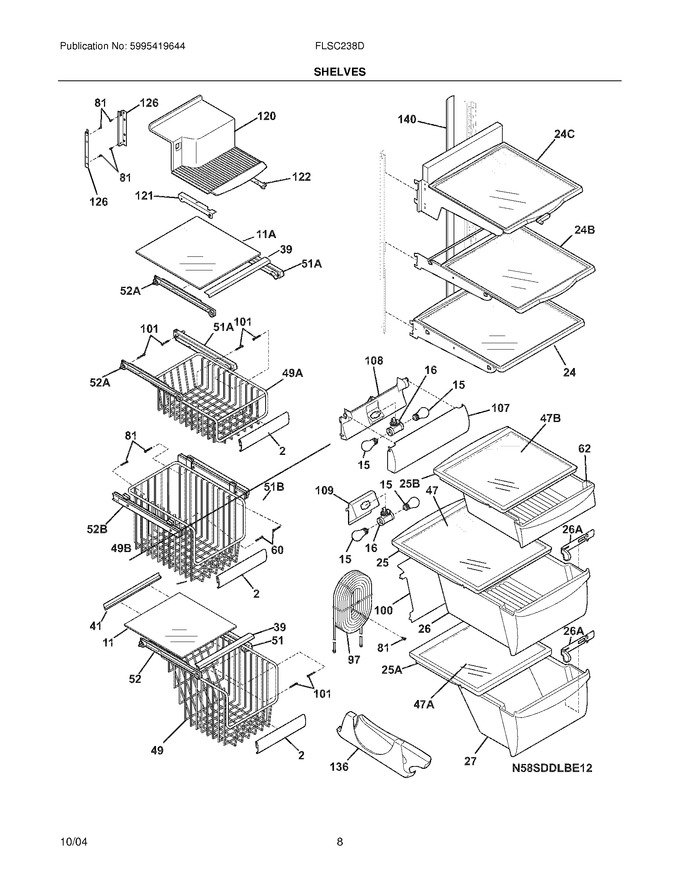 Diagram for FLSC238DB0