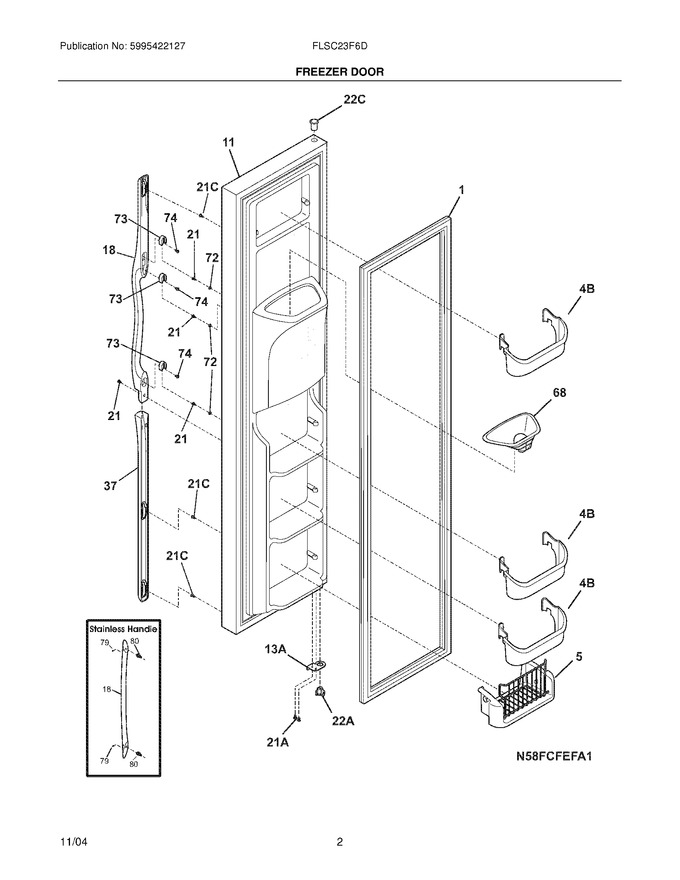 Diagram for FLSC23F6DW0