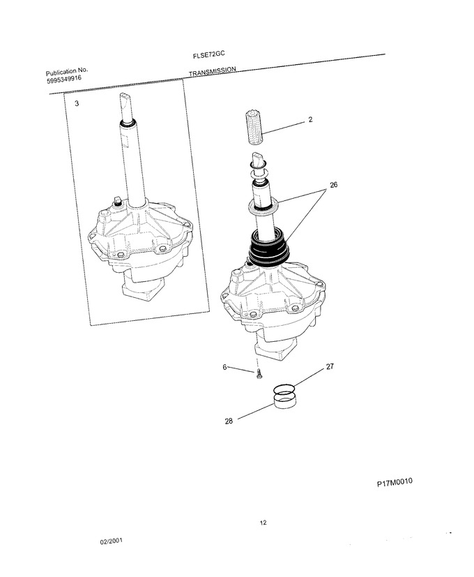 Diagram for FLSE72GCSB