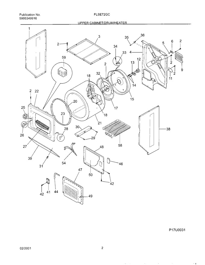 Diagram for FLSE72GCSB