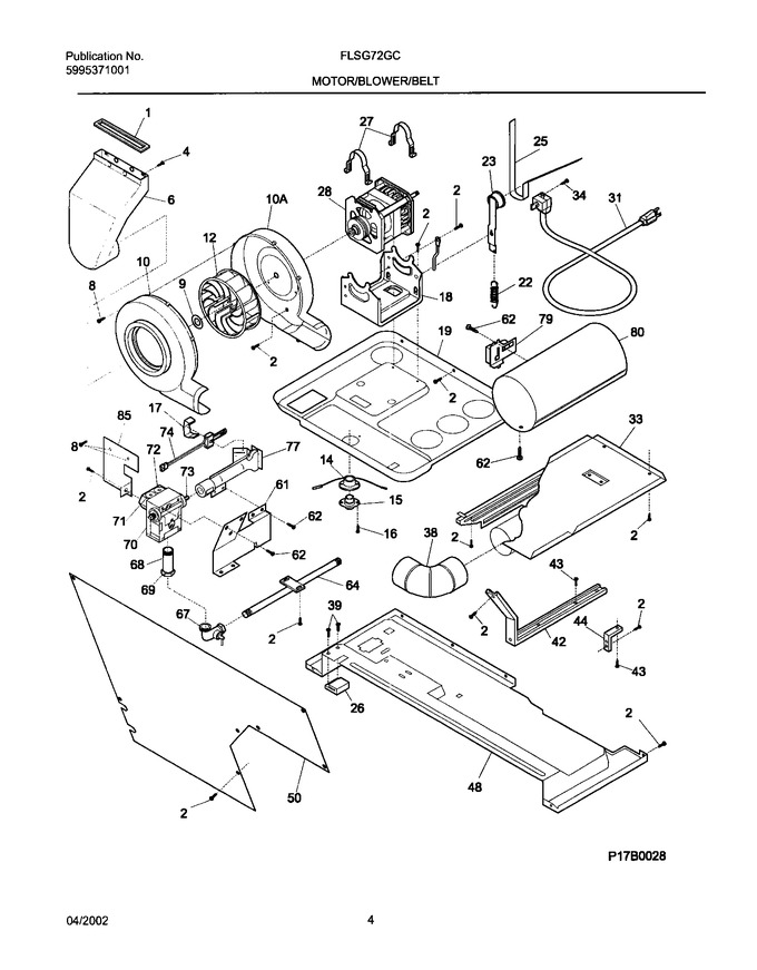 Diagram for FLSG72GCSB
