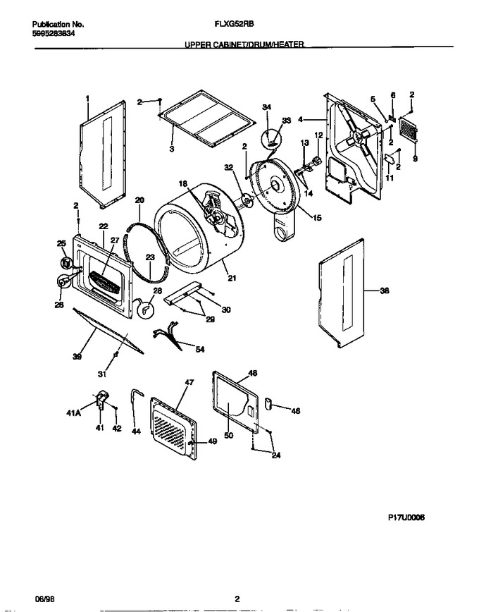 Diagram for FLXG52RBT2