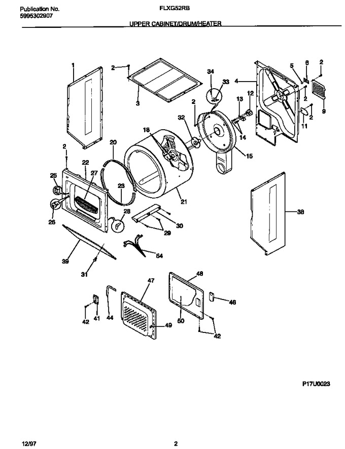 Diagram for FLXG52RBS5