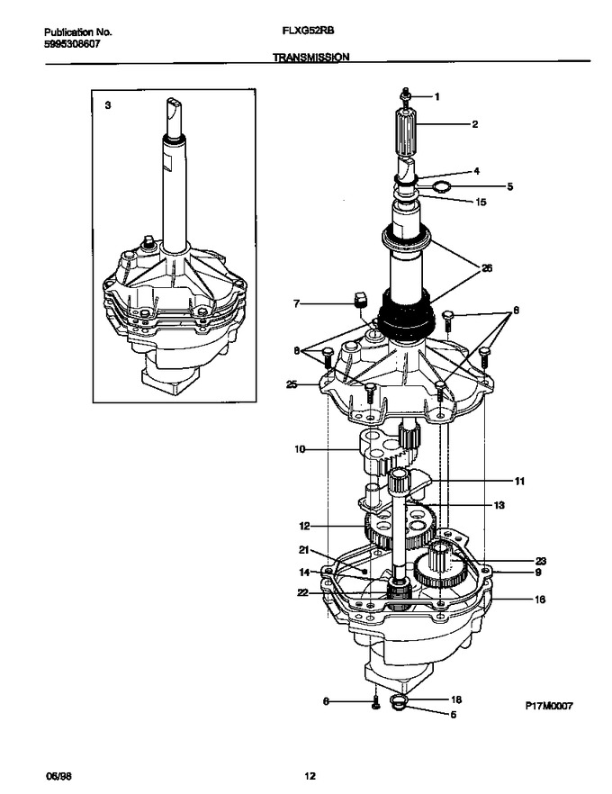 Diagram for FLXG52RBS6