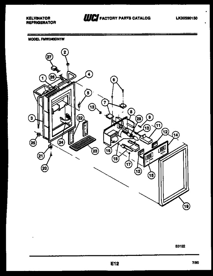 Diagram for FMW240DN1F
