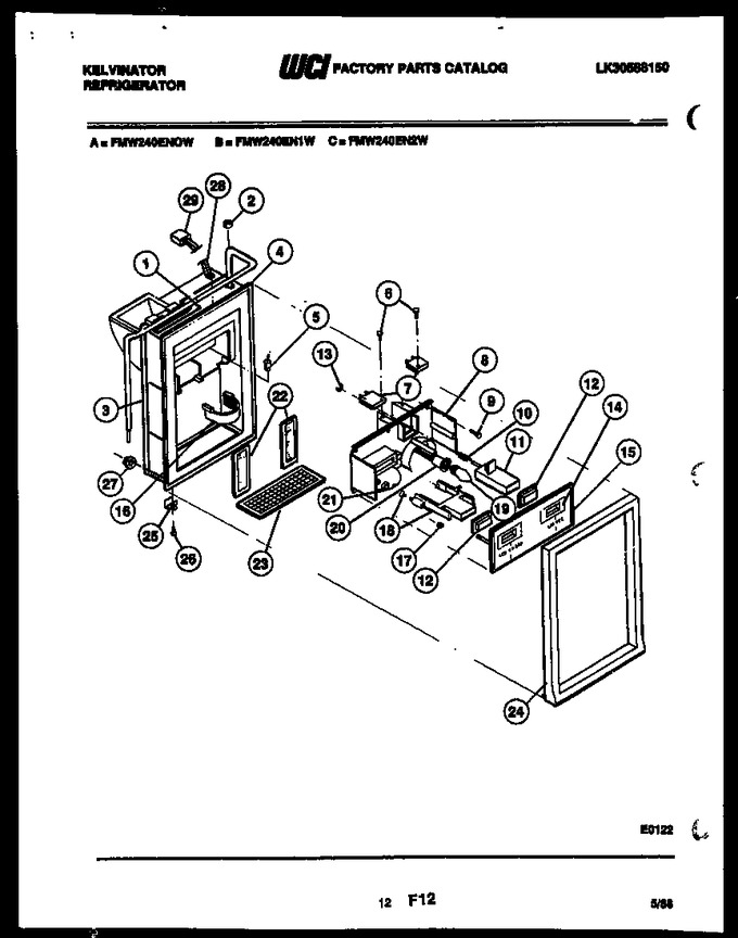 Diagram for FMW240EN2F