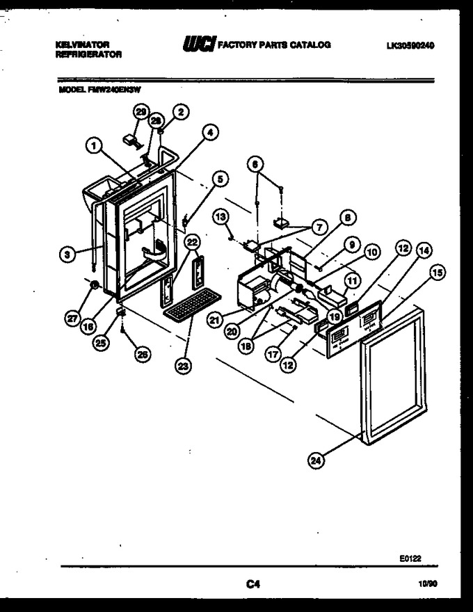 Diagram for FMW240EN3D