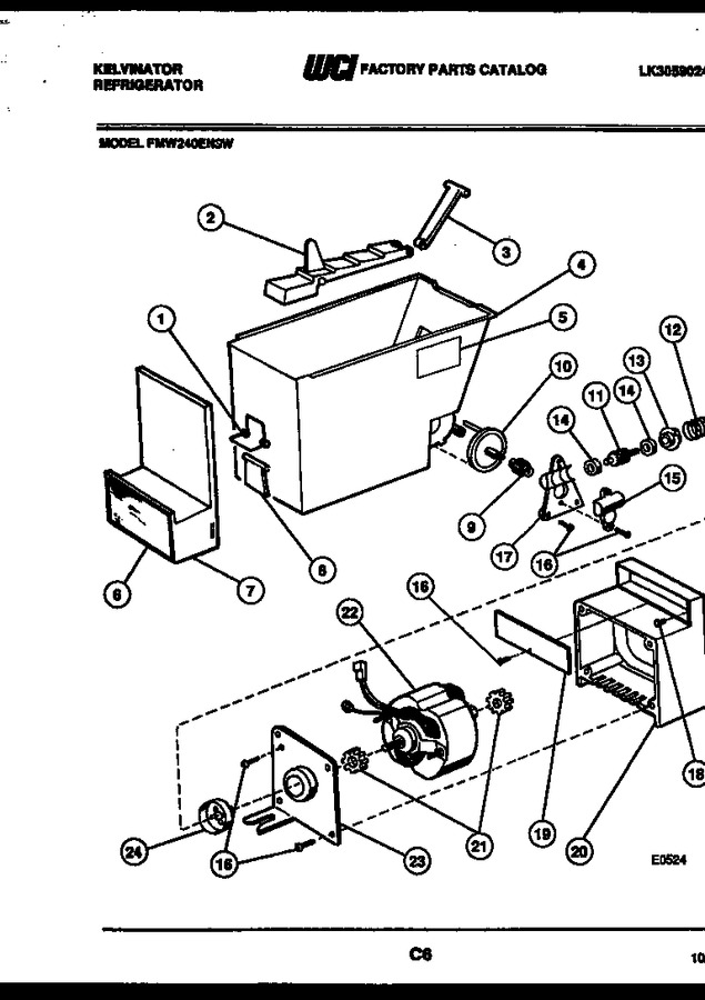 Diagram for FMW240EN3W