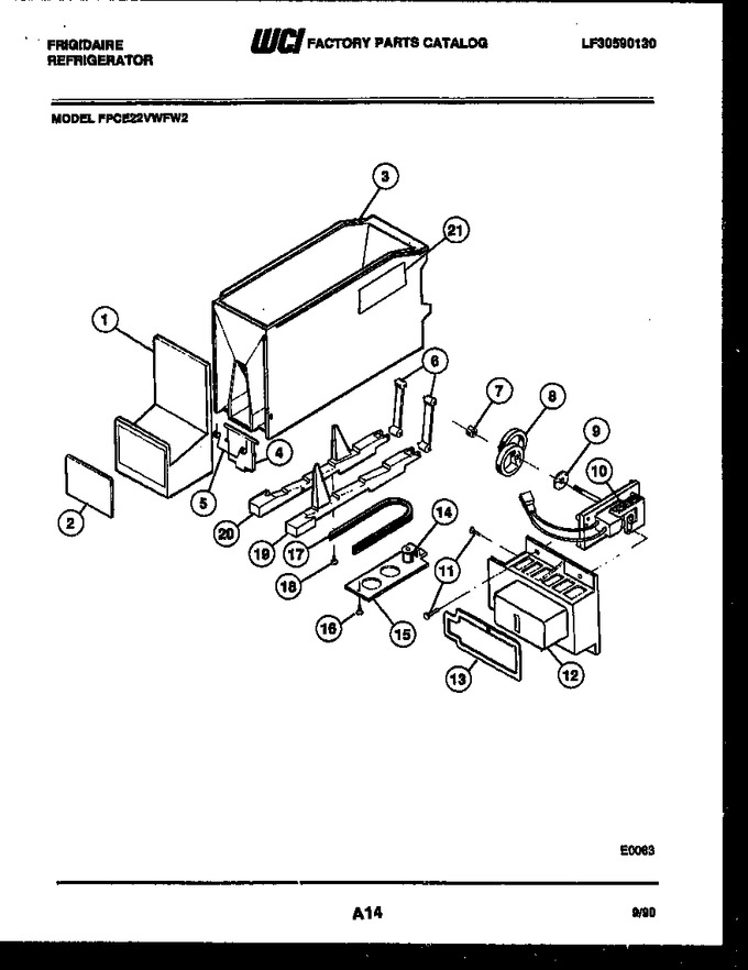 Diagram for FPCE22VWFA2