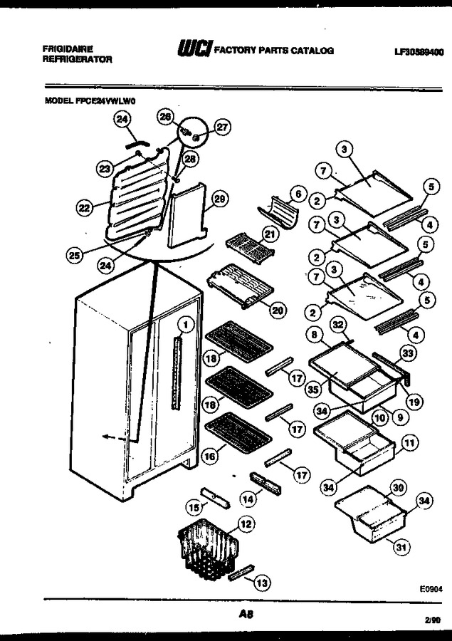 Diagram for FPCE24VWLA0