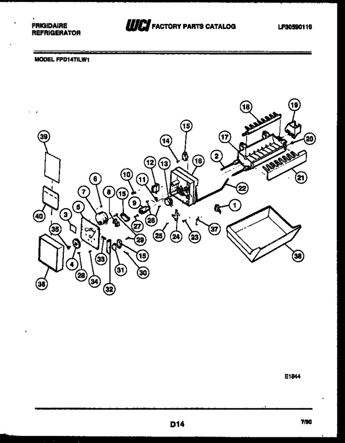 Diagram for FPD14TILA1